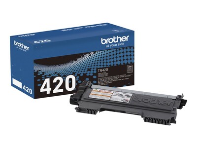 Brother Black Standard Yield Toner Cartridge for DCP-7060D, DCP-7065DN, HL-2220, HL-2230, HL-2240, HL-2240D, TN420, 12086067, Toner and Imaging Components - OEM