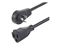 StarTech.com Power Cord Extension Cable, Rotating Flat Plug, 16 AWG, 125V15A, 10ft (3m), RTPAC10110, 41389005, Power Cords StarTech.com Power Cord Extension Cable, Rotating Flat Plug, 16 AWG, 125V15A, 10ft (3m), RTPAC10110, 41389005, Power Cords