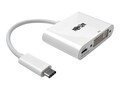 Tripp Lite USB 3.1 Gen 1 USB-C to DVI DisplayPort Alternate Mode Adapter with PD Charging Port, White, U444-06N-D-C, 32304834, Adapters & Port Converters Tripp Lite USB 3.1 Gen 1 USB-C to DVI DisplayPort Alternate Mode Adapter with PD Charging Port, White, U444-06N-D-C, 32304834, Adapters & Port Converters