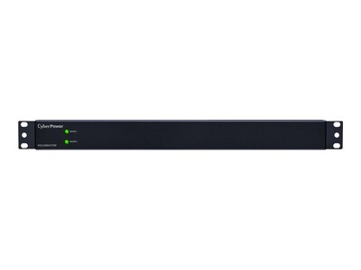 CyberPower Basic PDU 200 230V 30A 1U RM L6-30P Input 10ft Cord (8) Rear Outlets, RoHS, PDU30BHVT8R, 11263800, Power Distribution Units