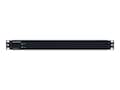 CyberPower Basic PDU 200 230V 30A 1U RM L6-30P Input 10ft Cord (8) Rear Outlets, RoHS, PDU30BHVT8R, 11263800, Power Distribution Units