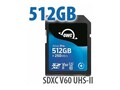 Other World 512GB Atlas Pro UHS-II SDXC Memory Card, Class 10, OWCSDV60P0512                 , 41951438, Memory - Flash