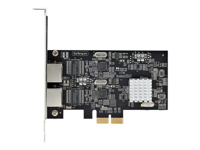StarTech.com 2-Port 2.5Gbps NBASE-T PCIe Intel I225-V Network Card, PR22GI-NETWORK-CARD, 41644573, Network Adapters & NICs
