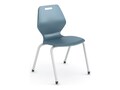 Paragon Furniture 14 4-Leg READY Chair, Nylon Glide - Orangesicle, Wisdom Frame, READY4L14-XZ                  , 41863094, Furniture - Miscellaneous