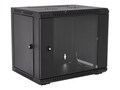 V7 9U Rack Wall Mount Glass Door Enclosure, RMWC9UG450-1N, 36864265, Racks & Cabinets