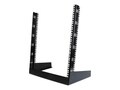 StarTech.com Open frame rack - 12U 19in - 2 post rack - desktop open rack, RK12OD, 9897539, Racks & Cabinets