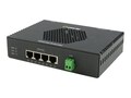 Perle eXP-4S1110E-TB 4-port Gigabit Ethernet Stand-Alone PoE Ethernet Extender , 06004754, 41763429, PoE Accessories
