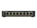 Netgear GS308EP DM WM 62W PoE+ Managed Switch 8xGbE PoE+ 30W, GS308EP-100NAS, 41191106, Network Switches