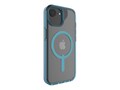 ZAGG Santa Cruz Snap MagSafe Case for iPhone 16e, iPhone 15, iPhone 14, iPhone 13 - Retro Blue, 702318195, 41966303, Carrying Cases - Phones/PDAs