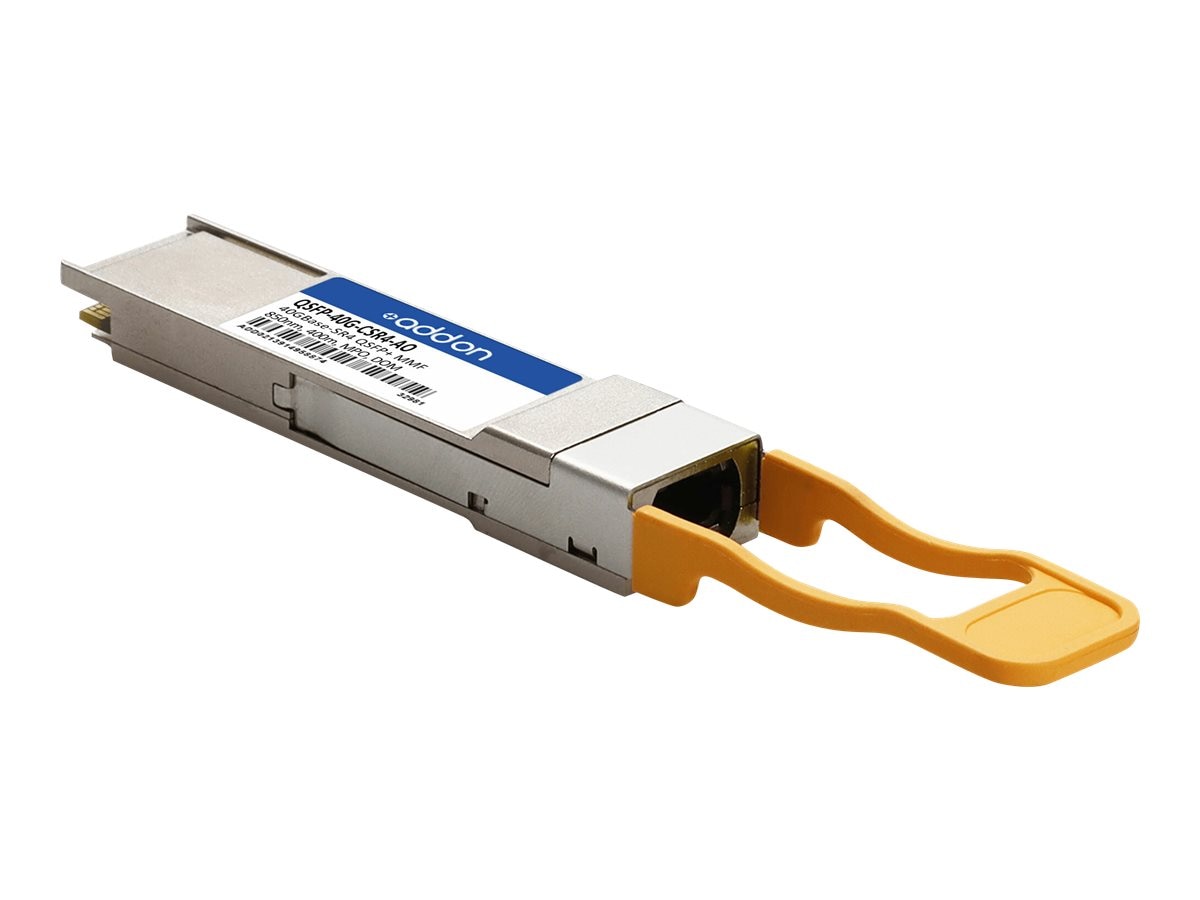 AddOn 40GBase-CSR4 40GbE QSFP+ 850nm 400m MPO MM Transceiver (QSFP