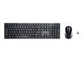 Kensington Pro Fit Low-Profile Wireless Desktop Set, K75230US, 34036888, Keyboard/Mouse Combinations