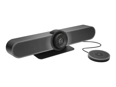 Logitech Meetup Bundle with Expansion Microphone, 960-001201, 34124431, Video Conference Room Hardware