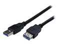 StarTech.com USB 3.0 Type A to Type A M F Extension Cable, Black, 6ft, USB3SEXT6BK, 14762161, Cables StarTech.com USB 3.0 Type A to Type A M F Extension Cable, Black, 6ft, USB3SEXT6BK, 14762161, Cables