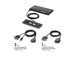 Belkin F1DN102MOD-DD-4 Main Image from Right-angle