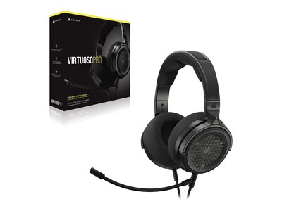 Corsair VIRTUOSO PRO Open Back Streaming Gaming Headset - Carbon, CA-9011370-NA, 42051253, Headsets (w/ microphone) Corsair VIRTUOSO PRO Open Back Streaming Gaming Headset - Carbon, CA-9011370-NA, 42051253, Headsets (w/ microphone)