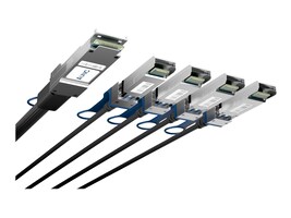 UNC Group JNP-100G-4X25G-3M-U Main Image from Left-angle