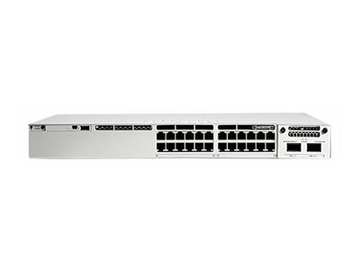Cisco Catalyst 9300 1U RM Network Essentials Managed Switch 8GB RAM 16GB Flash 48xGbE 1x350W, C9300-24T-E, 34278756, Network Switches