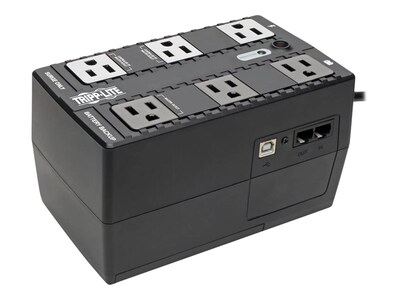 Tripp Lite Energy Saving Green UPS 350VA Standby (6) Outlets USB 120V (Eco350UPS), ECO350UPS, 9143411, Battery Backup/UPS