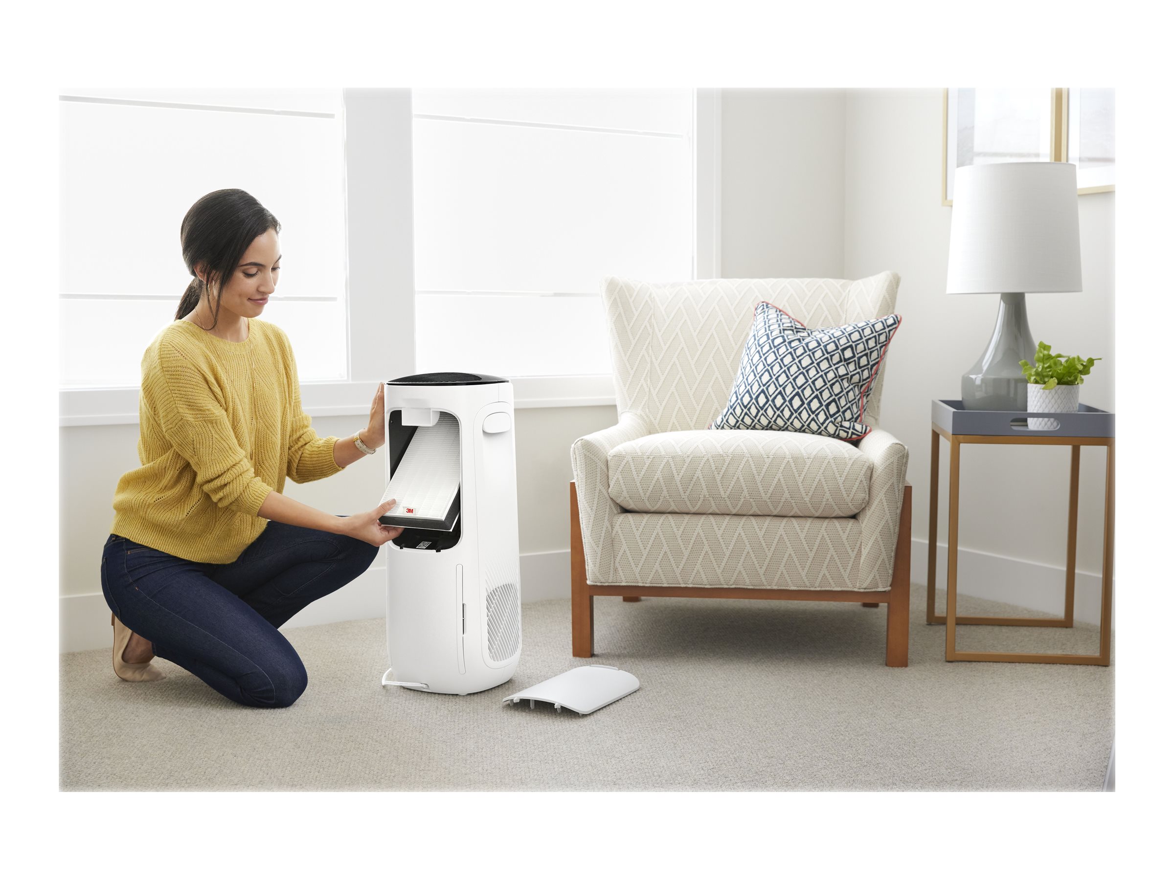 Filtrete Smart Air Purifier & Air Quality Monitor up to buy 310 sqf, Alexa enabled