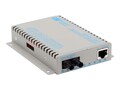 Omnitron iConverter 10 100 1000 Gigabit Fiber ST SM 12KM Universal Power Wide Temp, 8521N-1-EW, 18046357, Network Transceivers