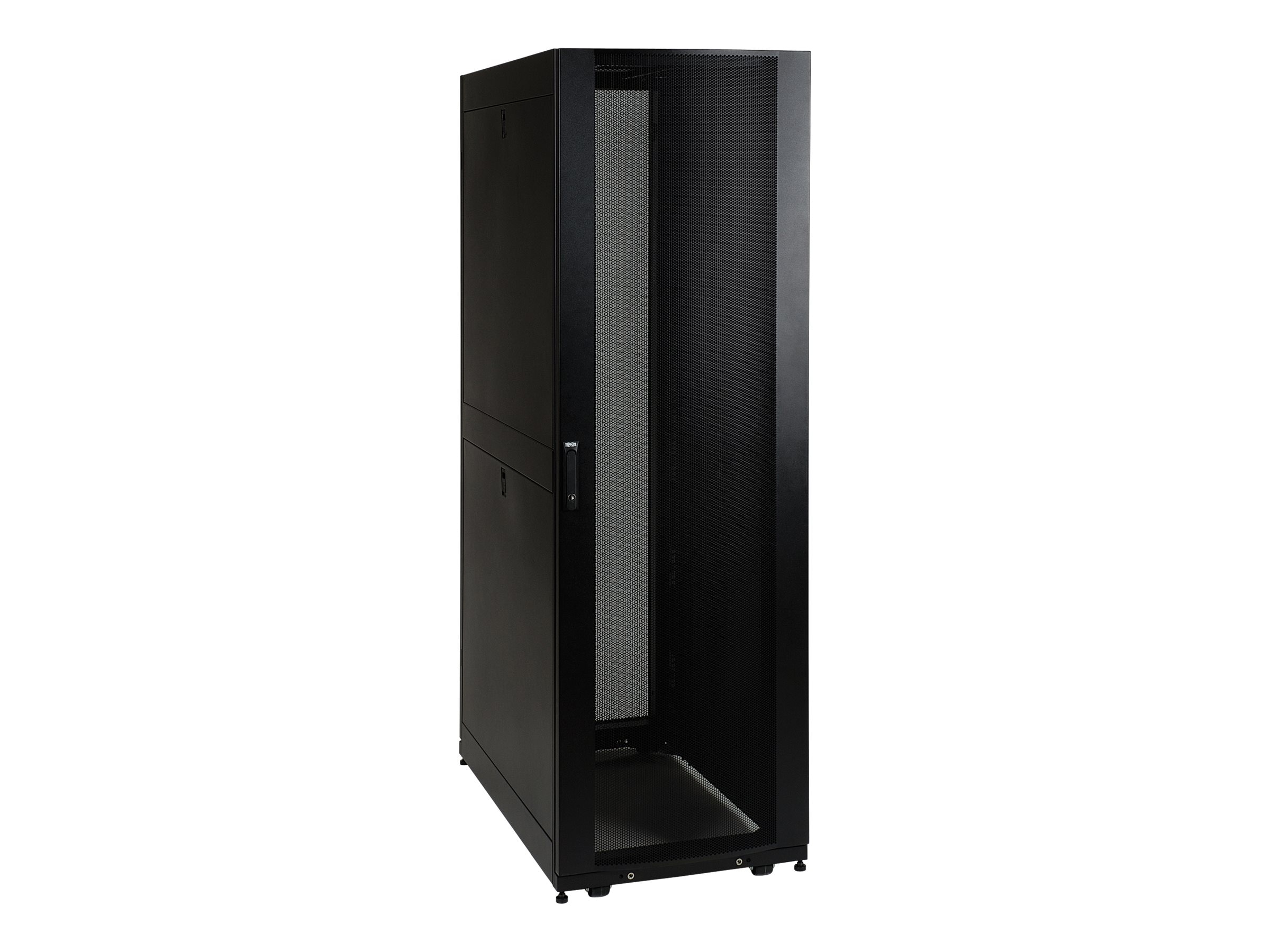 42U Server Rack Cabinet, Locking Front/Rear Doors, Excellent Airflow