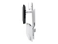 Ergotron SV Combo System with Worksurface & Pan, Small CPU Holder, White, 45-594-216, 37970174, Wall Stations