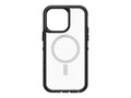 OtterBox iPhone 14 Pro Max Defender Series XT Clear Case w  Magsafe, ProPack Packaging, Black, 77-90157, 41530265, Carrying Cases - Phones/PDAs