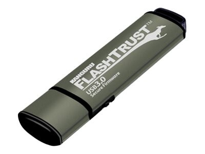 Kanguru™ 32GB FlashTrust Secure Firmware USB 3.0 Flash Drive, WP-KFT3-32G, 17822781, Flash Drives