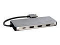 SMK Link USB-C mini dock Dual 4K HDMI, VGA 100W, VP6960, 41225046, Docking Stations & Port Replicators