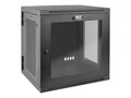 Tripp Lite SmartRack 12U UPS-Depth Wall-Mount Rack Enclosure Cabinet with Clear Acrylic Window, Hinged Back , SRW12USDPG, 31299332, Racks & Cabinets