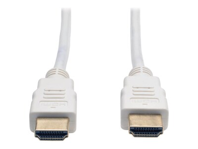 Tripp Lite Ultra HD 4Kx2K High Speed HDMI M M Digital Video Cable with Audio, White, 6ft, P568-006-WH, 17846272, Cables