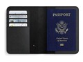 Satechi Vegan-Leather Passport Cover - Black, ST-VPCK                       , 41977434, Carrying Cases - Other