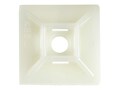 StarTech.com Cable Tie Mounts with Adhesive Tape for 0.21 in. Wide Ties, 100-pack, CBMCTM3, 41161860, Cable Accessories