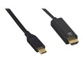 Axiom USB-C Male to HDMI Male Adapter Cable, 10ft., Black, USBCMHDMIMK10-AX, 37439033, Cables