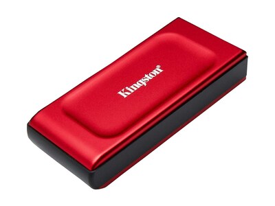 Kingston 2TB XS1000 USB 3.2 Gen 2 External Solid State Drive - Red, SXS1000R/2000G                , 41826296, Solid State Drives - External