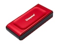 Kingston 2TB XS1000 USB 3.2 Gen 2 External Solid State Drive - Red, SXS1000R/2000G                , 41826296, Solid State Drives - External