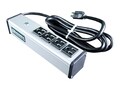 Legrand LC, 9.25IN GRAY W 4 5-15R, UL101BD                       , 41906379, Surge Suppressors