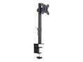 Vivo Single Monitor Desk Mount for 13-38 Displays, Black, STAND-V001C, 41689377, Stands & Mounts - Desktop Monitors