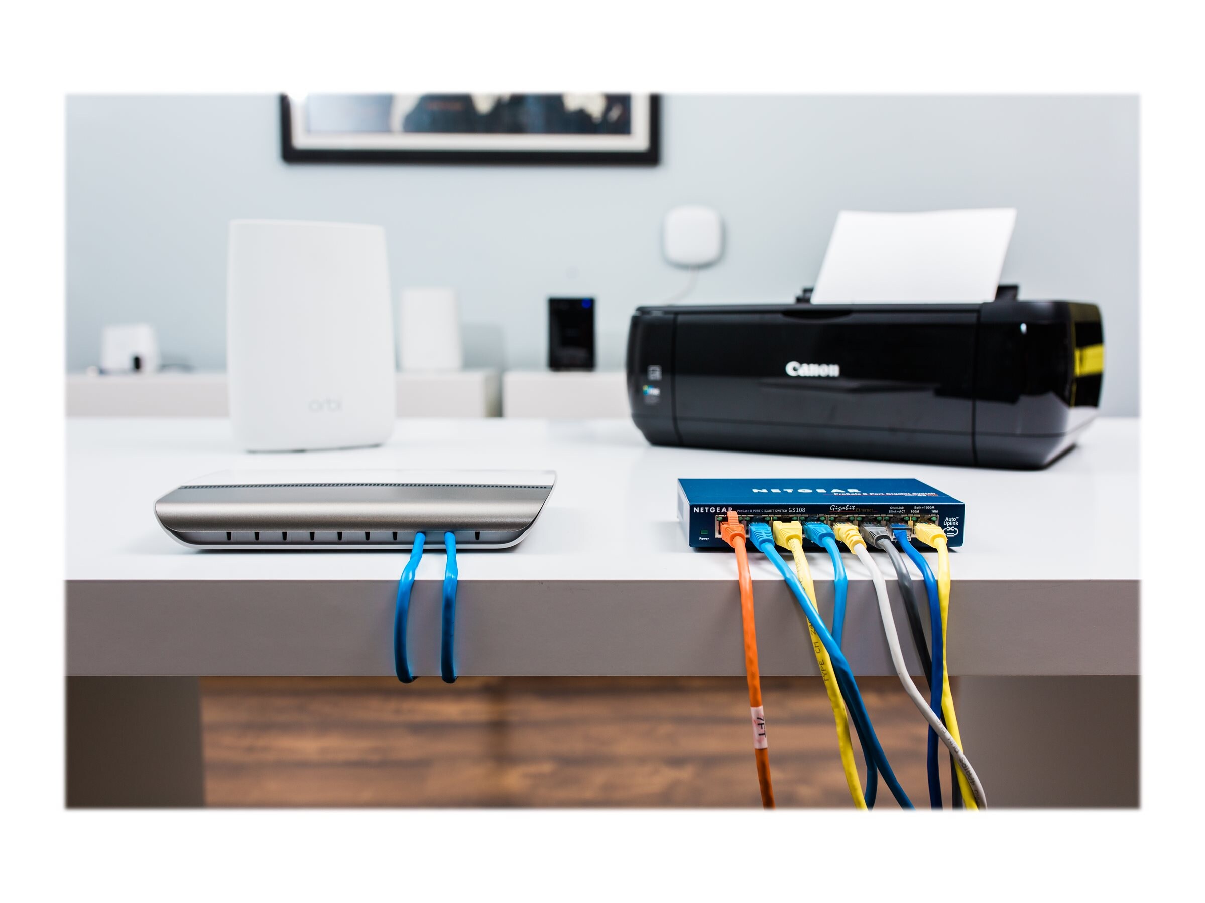 Netgear Gs908 Desktop Wm Unmanaged Switch 8xgbe External Power Gs908 100nas