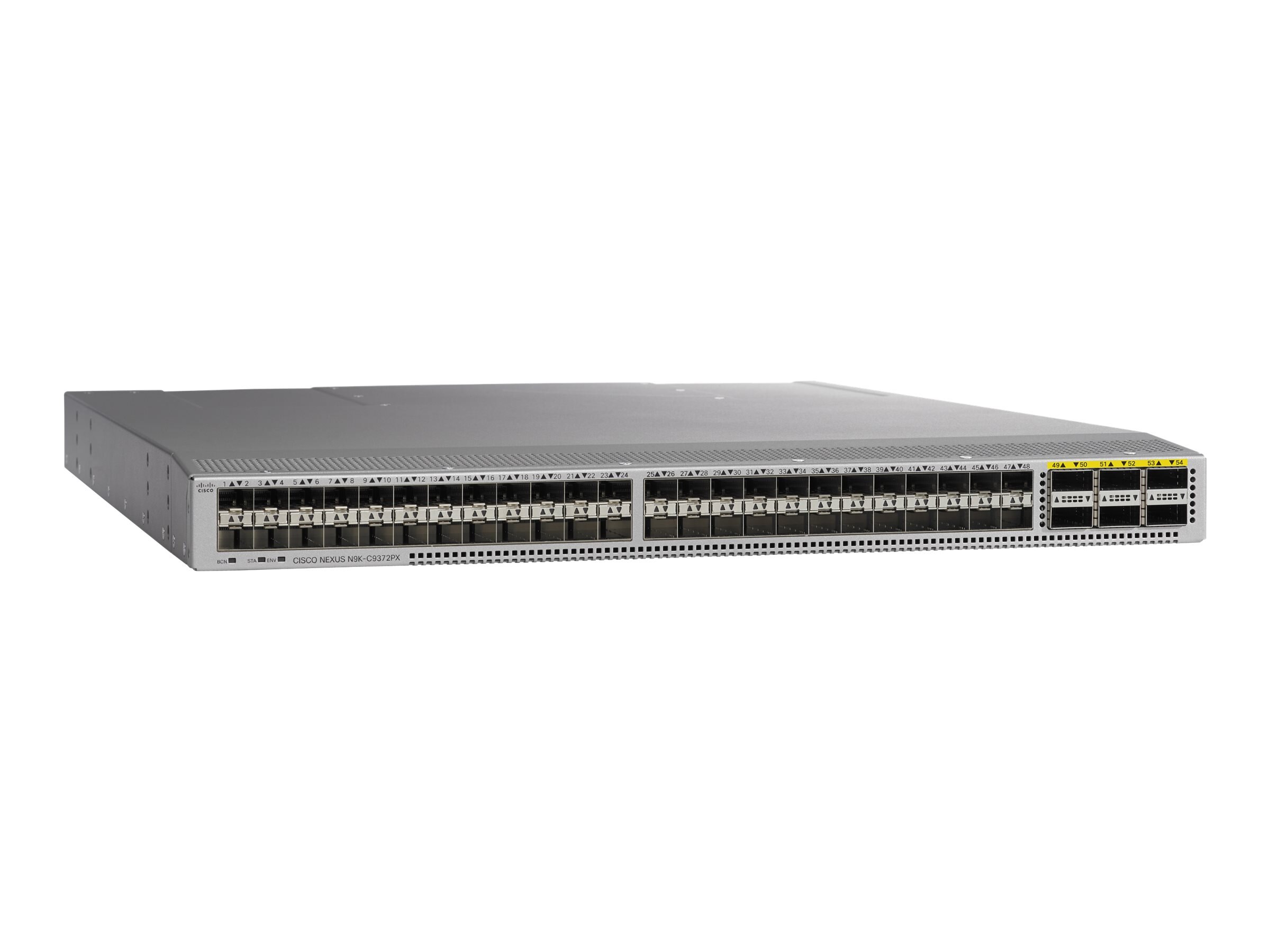 Cisco Nexus 9300 w 48-Ports 10G SFP+ And 6P 40G QSFP+ (N9K-C9372PX)