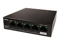 Luxul 4 Port Unmanaged PoE+ Switch, SW-100-04P, 41634607, Switch Boxes