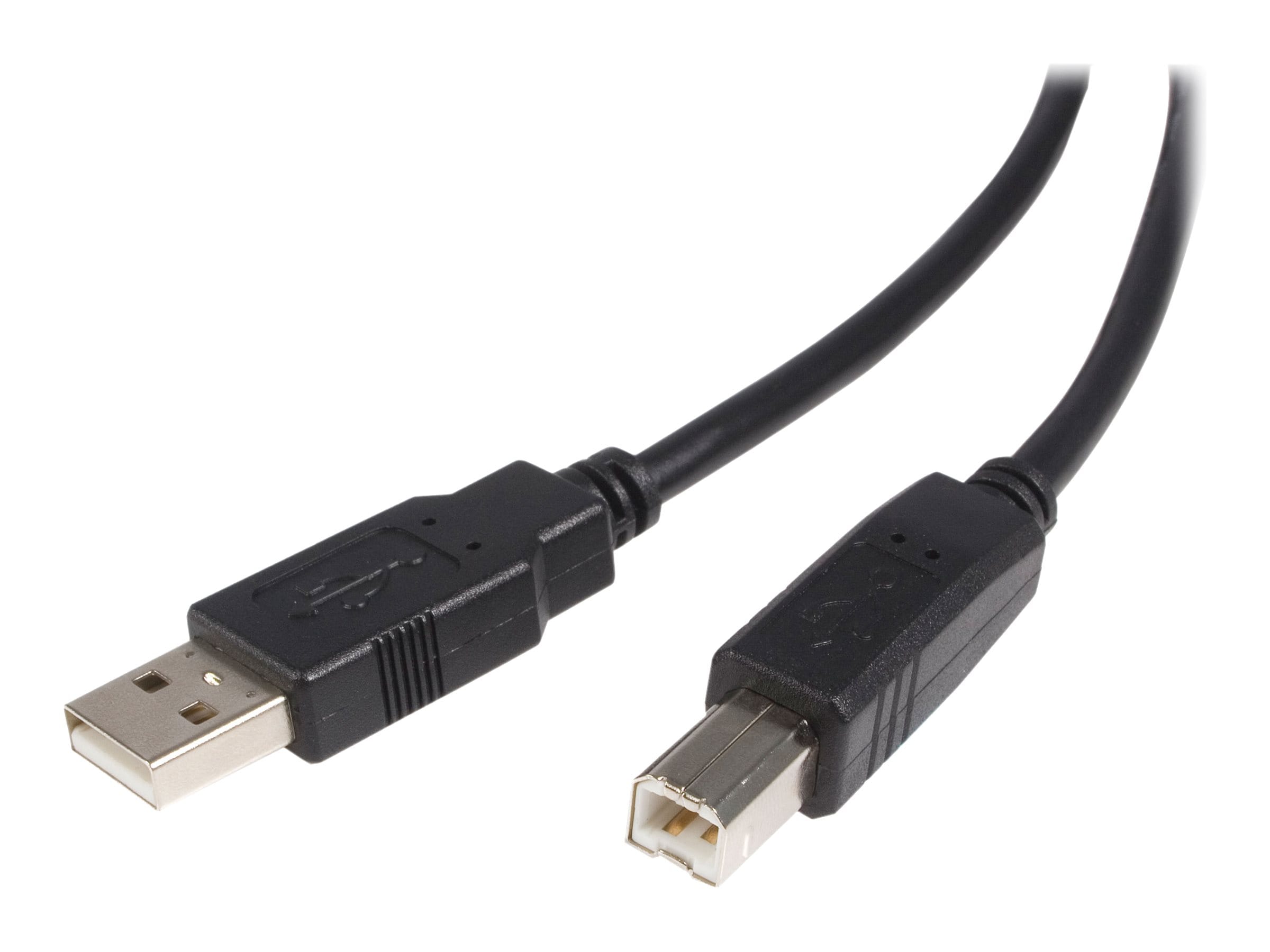 A B Male Type High Speed Black Cord 15 ft For HP BROTHER USB 2.0 Printer Cable