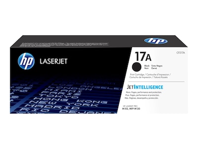 HP 17A (CF217A) Black Original LaserJet Toner Cartridge, CF217A, 32714260, Toner and Imaging Components - OEM HP 17A (CF217A) Black Original LaserJet Toner Cartridge, CF217A, 32714260, Toner and Imaging Components - OEM