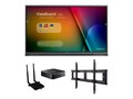 ViewSonic 74.5 IFP7552-1C ViewBoard 4K LED Touchscreen Display w  Wireless AC adapter, Chromebox, Wall Mount , IFP7552-1C-C1, 41487187, Monitors - Large Format - Touchscreen