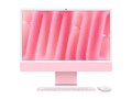 Apple iMac 24 4.5K Apple 8C M4 16GB 256GB SSD 8CGPU 2xTB4 MagicMouse MagicKeyboard Pink, MWUG3LL/A                     , 41853105, Desktops - iMacs