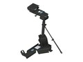 Gamber-Johnson 2011+ Dodge Durango, Jeep Grand Cherokee Pedestal w  Mongoose 9 Locking Slide Arm w  Short Clevis, 7170-0841-02, 41805640, Mounting Hardware - Miscellaneous