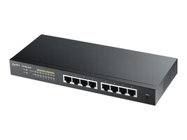 Zyxel Communications GS1900-8HPREV03F Main Image from Right-angle
