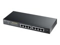 Zyxel 8PORT WEB MANAGED SWITCH GBE, GS1900-8HPREV03F, 41540875, Network Switches