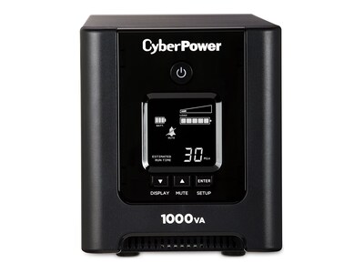 CyberPower PFC Sinewave 1000VA 700W 120V Line-Interactive Mini-Tower UPS (or1000PFCLCD), OR1000PFCLCD, 21982904, Battery Backup/UPS