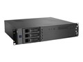 iStarUSA D-230HB-T 2U Compact 3x3.5 Bay Hot-Swap Micro-ATX Chassis, Black, D-230HB-T, 16083031, Cases - Systems/Servers